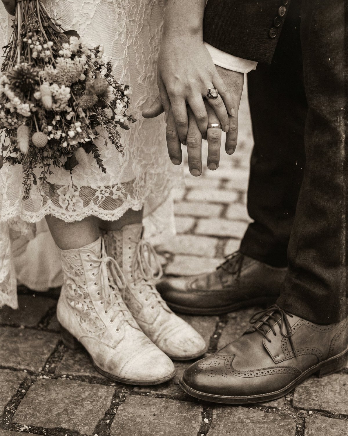 A quiet moment from a Lovebug Media wedding film